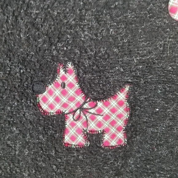 Simply Basic Scottie dog sweater suspender dress - Picture 5 of 6